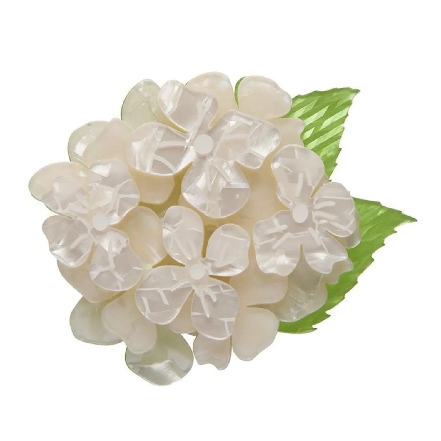 Heartfelt Hydrangea Brooch^Erstwilder