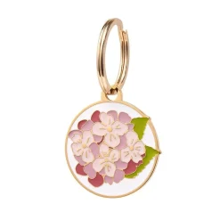 Heartfelt Hydrangea Enamel Pet Charm^Erstwilder Best