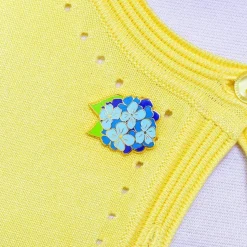 Heartfelt Hydrangea Enamel Pin^Erstwilder New