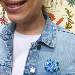 Heartfelt Hydrangea Mini Brooch^Erstwilder Sale