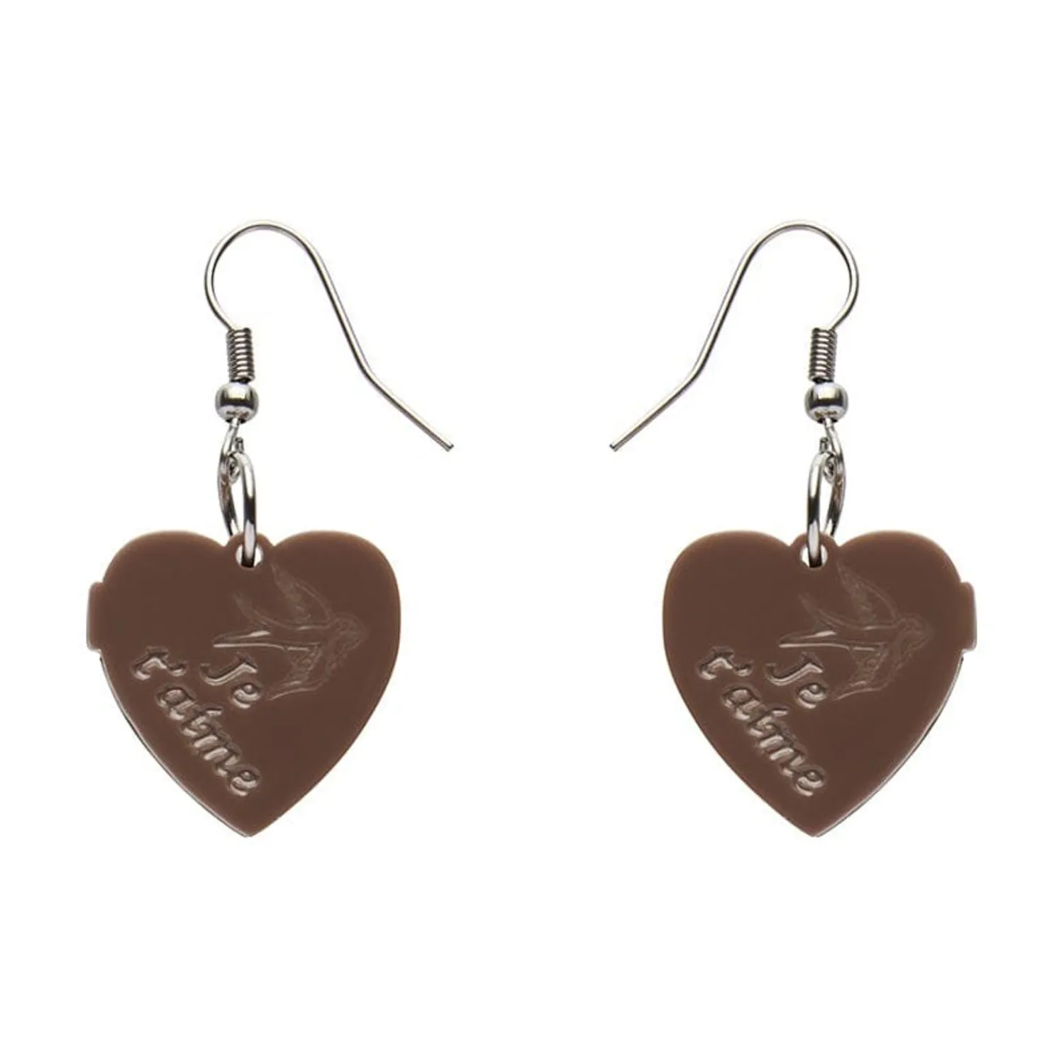 Heart Of Cache Drop Earrings^Erstwilder