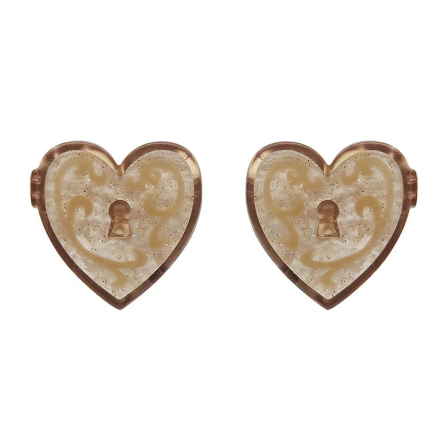 Heart Of Cache Stud Earrings^Erstwilder Sale