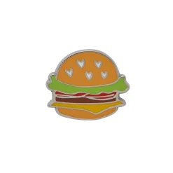 Hearty Hamburger Enamel Pin^Erstwilder Sale