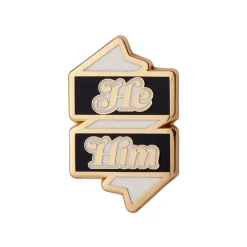 He/Him Pronoun Enamel Pin^Erstwilder Best