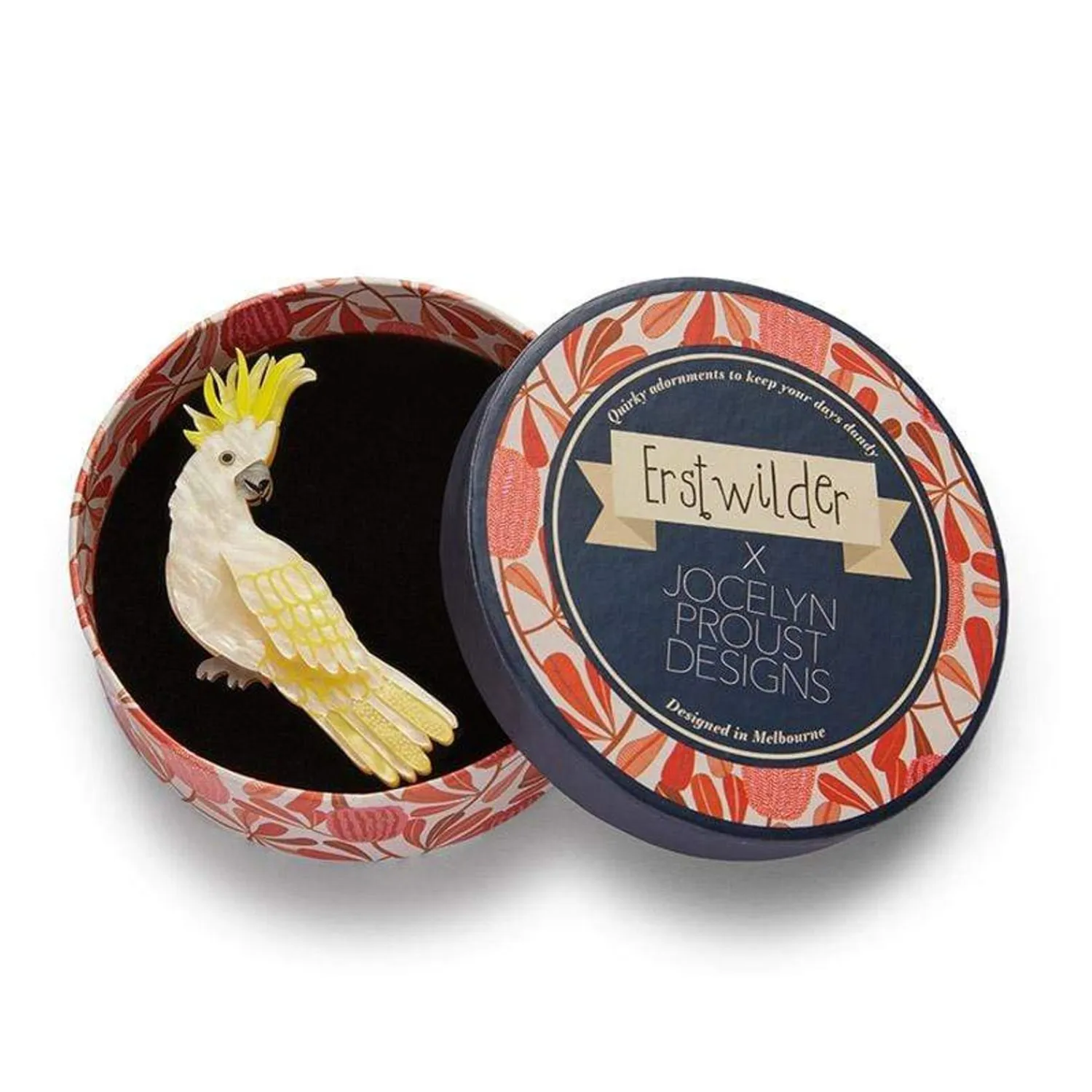 Hello Cocky Brooch^Erstwilder Online