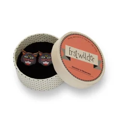 Hex Kitten Earrings^Erstwilder
