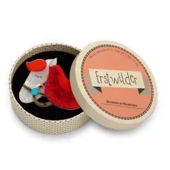 His Girl Friday Brooch^Erstwilder Discount