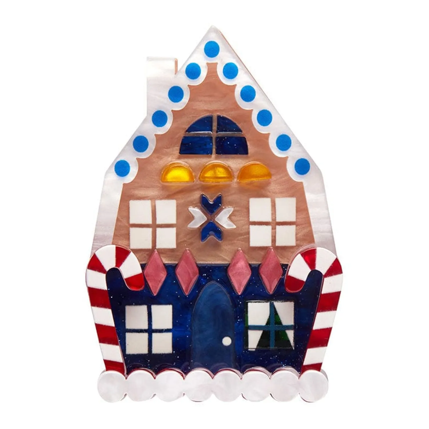 Holiday Home Brooch^Erstwilder Hot