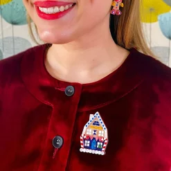 Holiday Home Brooch^Erstwilder Hot