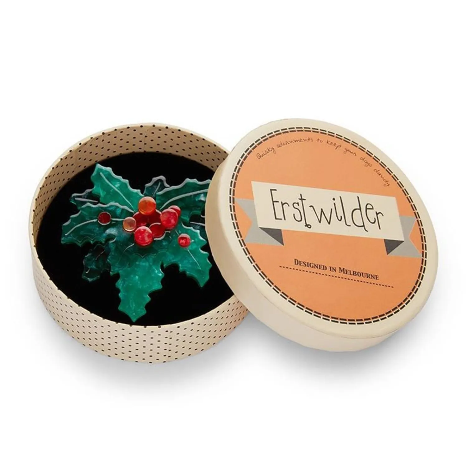 Holly Jolly Brooch^Erstwilder Sale