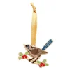 Holly Wagtail Christmas Tree Ornament^Erstwilder Discount