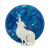 Howling At The Moon Brooch^Erstwilder New