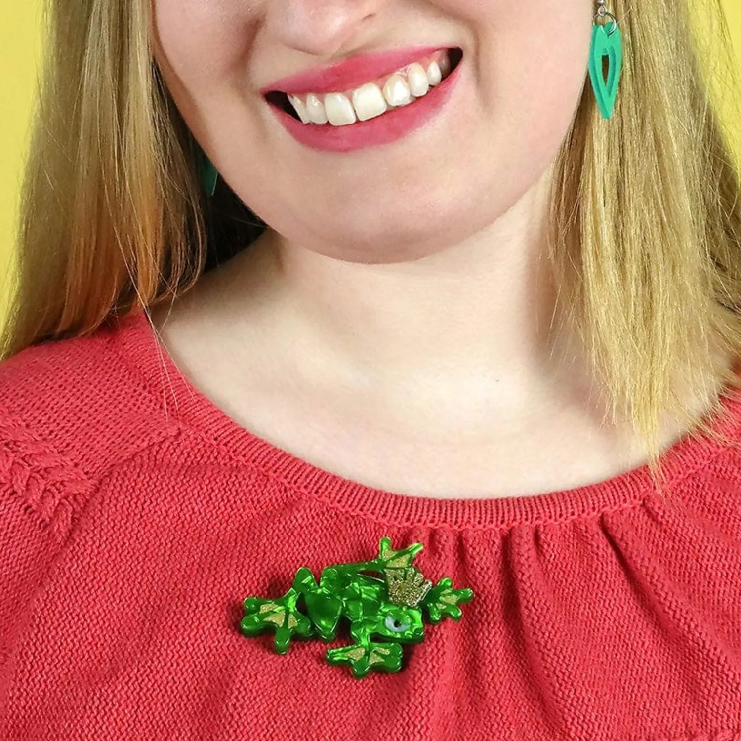 I Kissed A Prince Brooch^Erstwilder Best