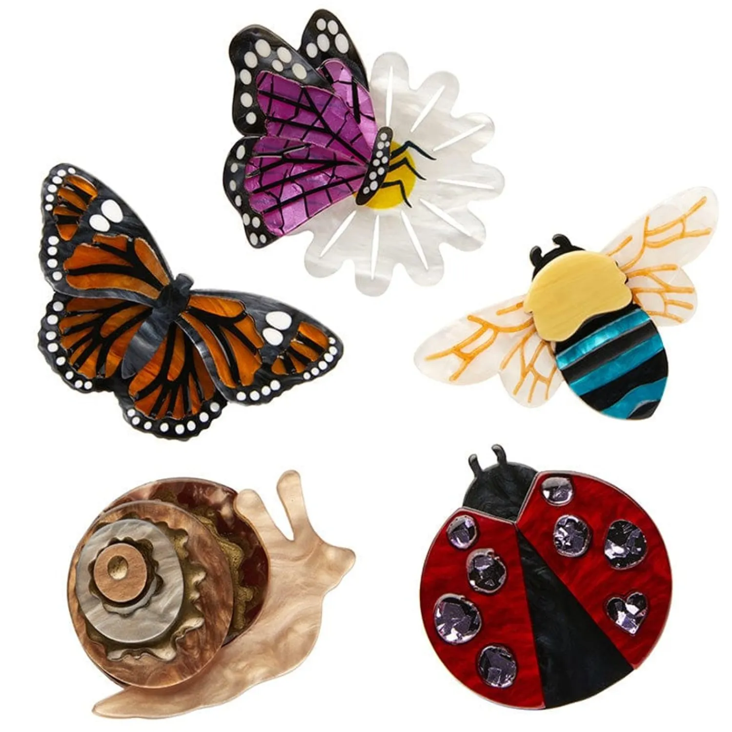 Insect Minis Brooch Set - 5 Pack^Erstwilder Discount