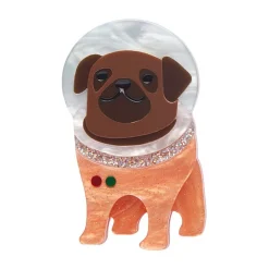 Interplanetary Pug Brooch^Erstwilder