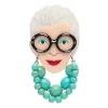 Iris The Style Icon Brooch^Erstwilder Online