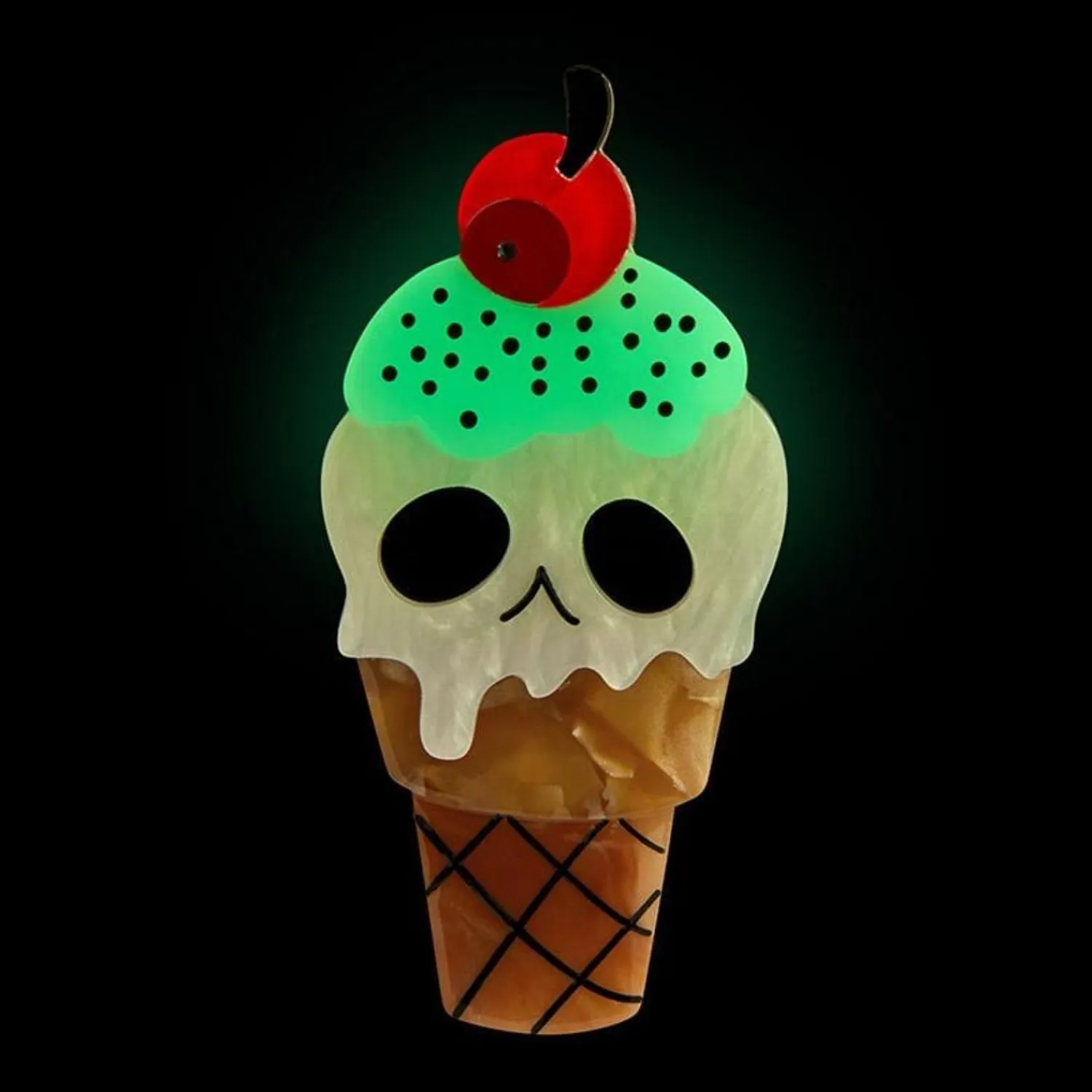 I-Scream Brooch^Erstwilder Hot