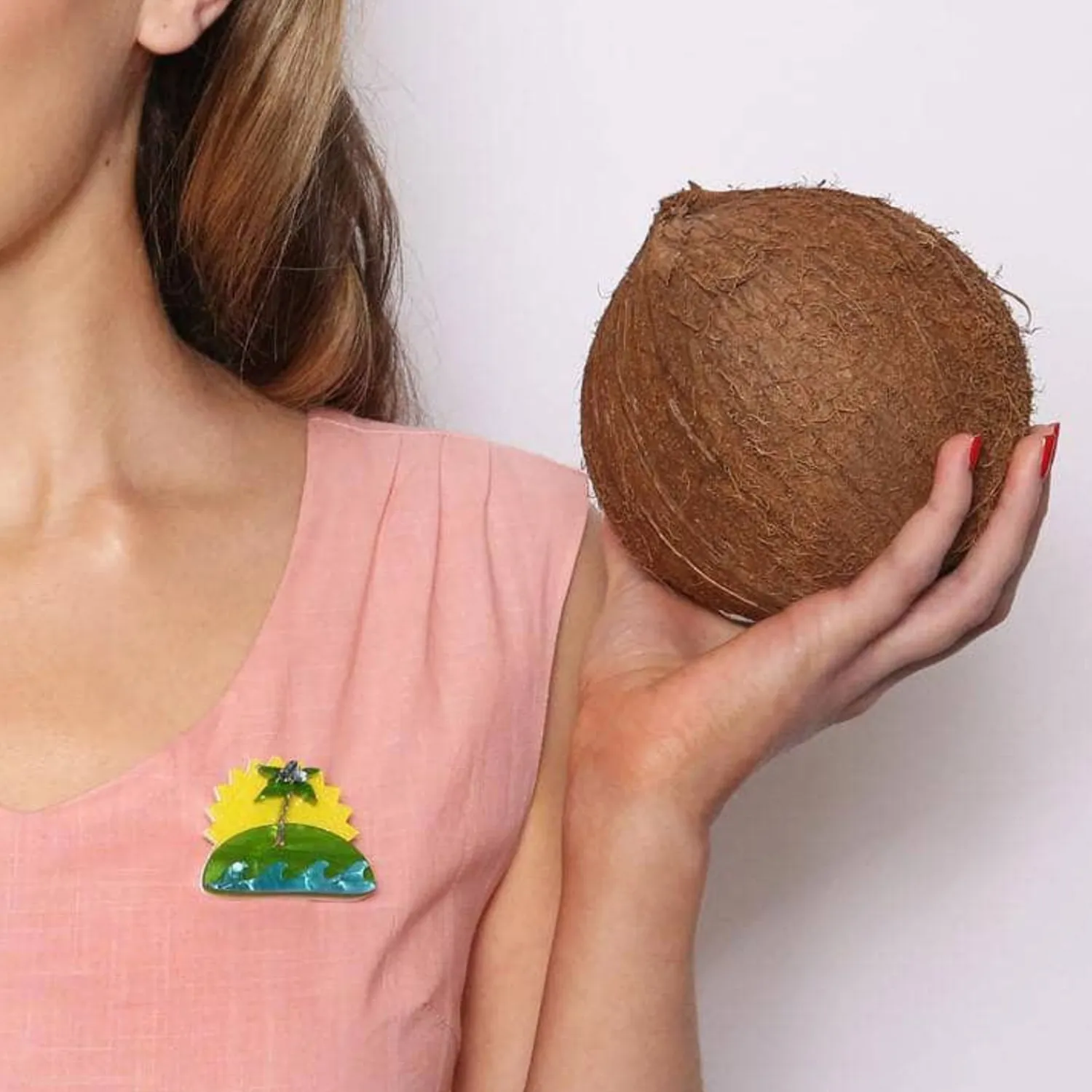 Island In The Sun Brooch^Erstwilder Online