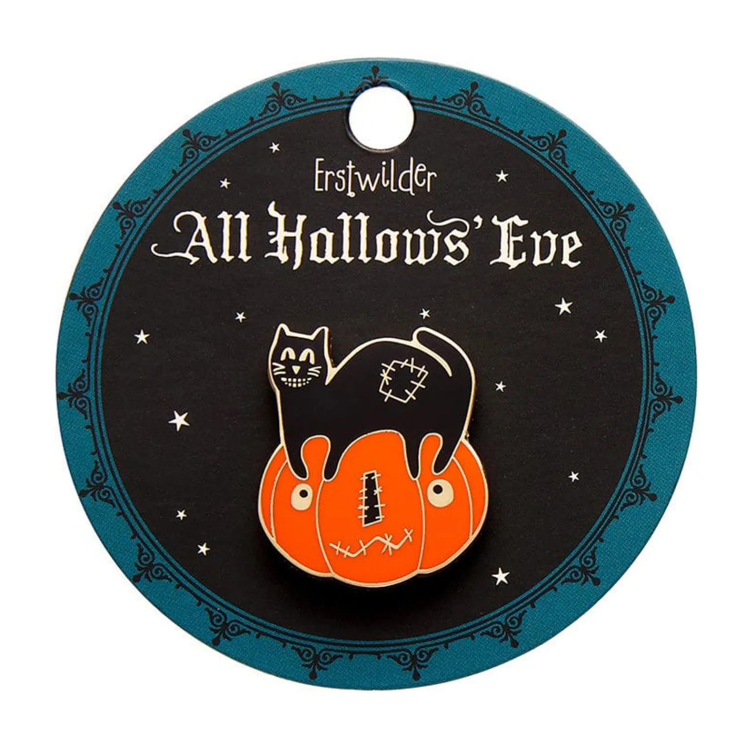 Jack & The Cat Enamel Pin^Erstwilder