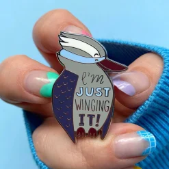 Just Winging It Enamel Pin^Erstwilder Best