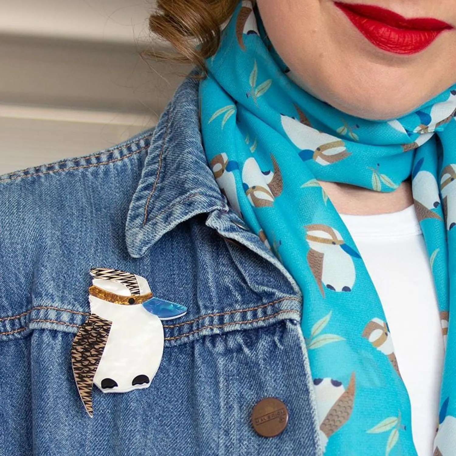 Kallista The Kookaburra Brooch^Erstwilder Sale