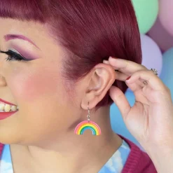 Keep Calm And Smile Earrings^Erstwilder New