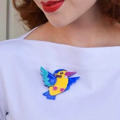 Khary Of The Kalahary Kingfisher Brooch^Erstwilder Outlet