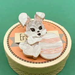 Kit & Egg Brooch^Erstwilder Clearance