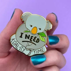Koal-Ity Time Enamel Pin^Erstwilder Clearance