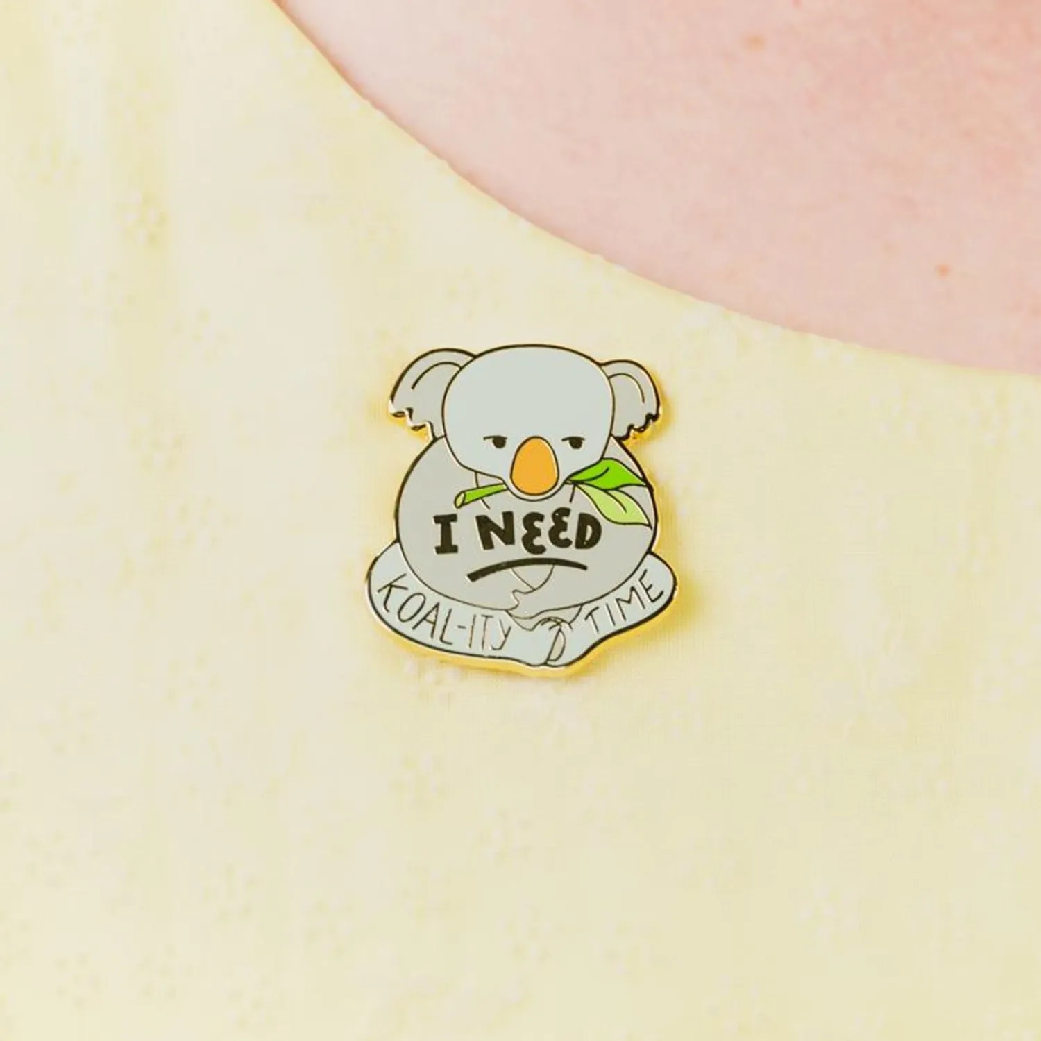 Koal-Ity Time Enamel Pin^Erstwilder Clearance