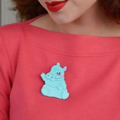 Kubu The Cutie Hippo Brooch^Erstwilder Clearance