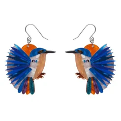 Kyrie Kingfisher Drop Earrings^Erstwilder