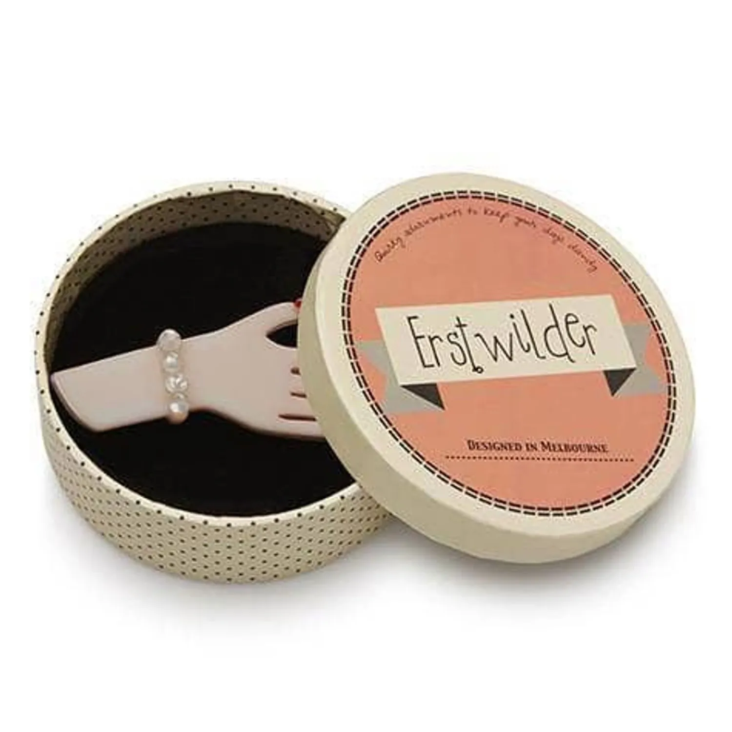Lacquer De Rouge Brooch^Erstwilder Clearance