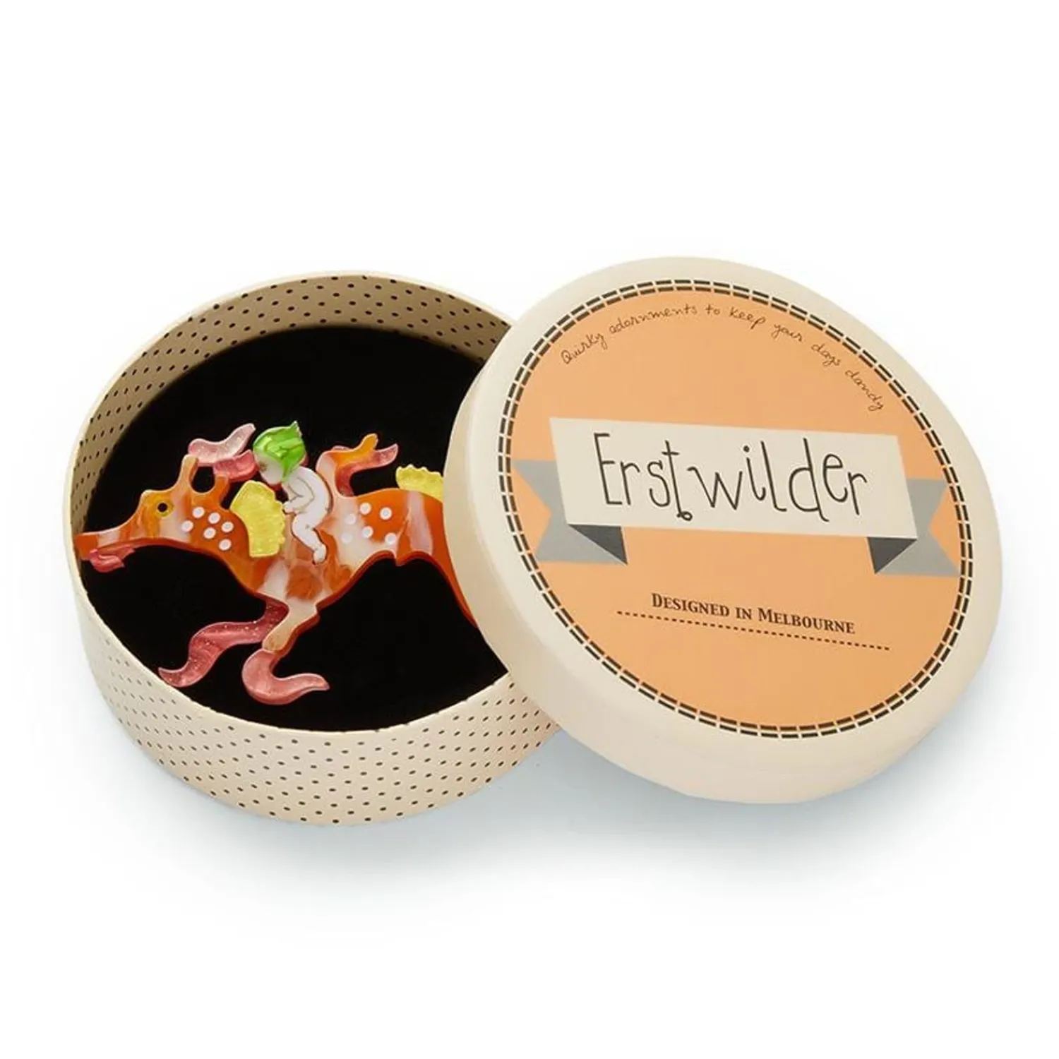 Leafy And The Sea Dragon Brooch^Erstwilder Clearance
