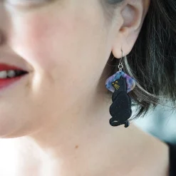 Le Chat Miaule Drop Earrings^Erstwilder Online