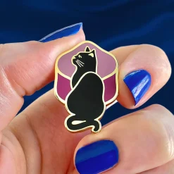 Le Chat Miaule Enamel Pin^Erstwilder Best