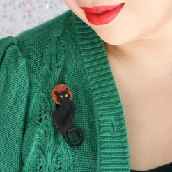 Le Chat Noir Brooch^Erstwilder Sale