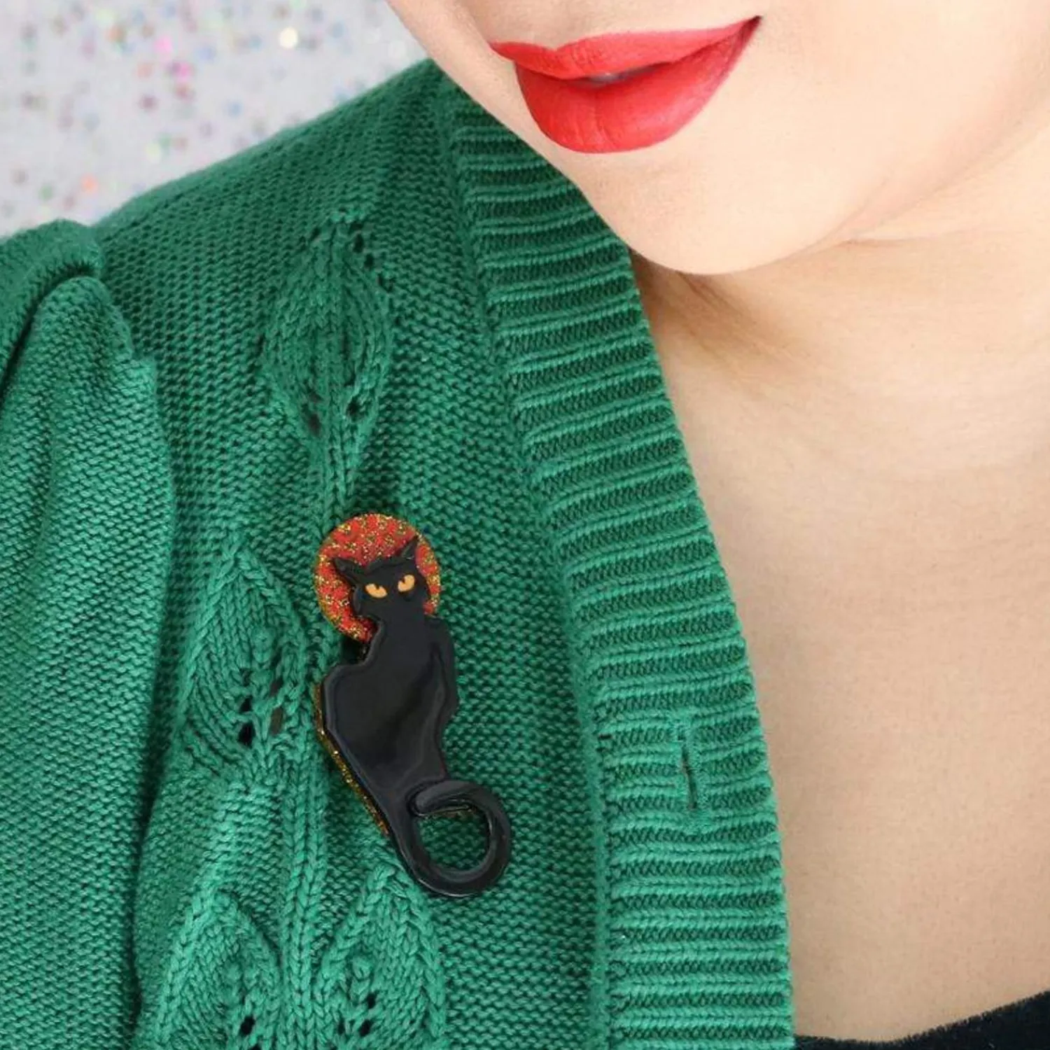 Le Chat Noir Brooch^Erstwilder Sale