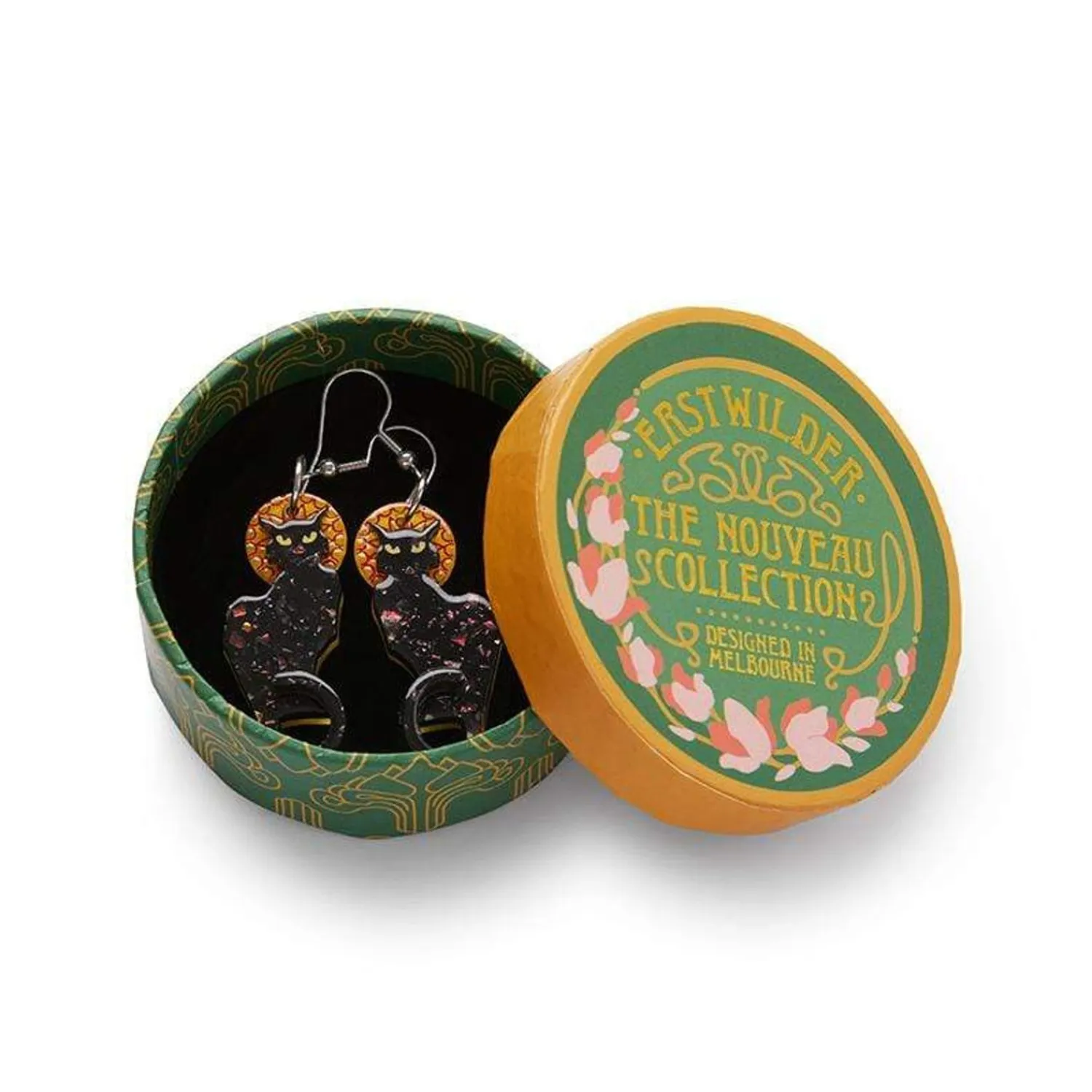 Le Chat Noir Earrings^Erstwilder Hot