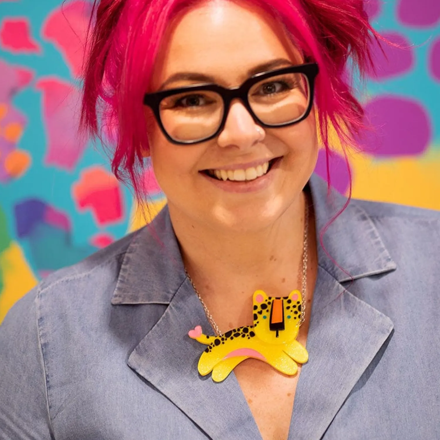 Leo The Leopard Necklace^Erstwilder
