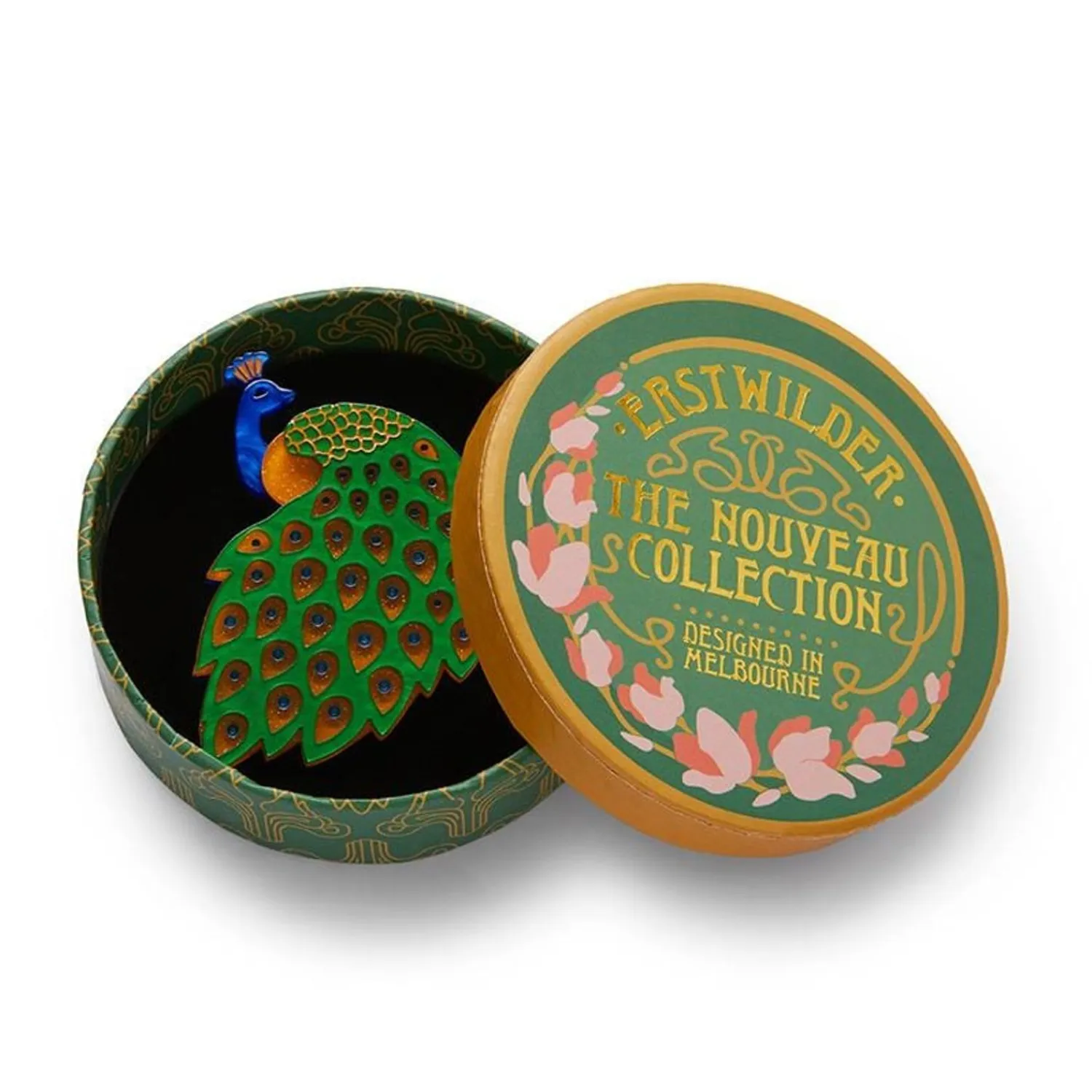 Le Peacock Royal Brooch^Erstwilder Discount