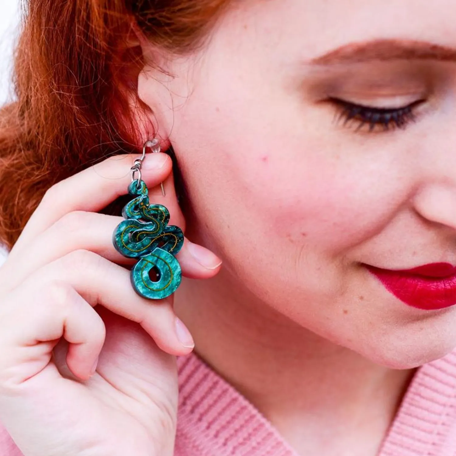 Le Serpent Earrings^Erstwilder New