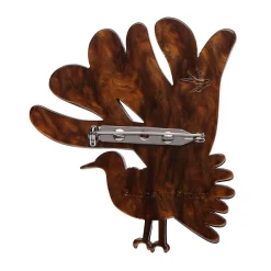 Lilly Lyre Bird Brooch^Erstwilder Clearance