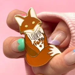 Lookin' Foxy Enamel Pin^Erstwilder Discount
