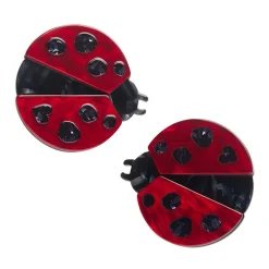 Lou-Lou Ladybug Hair Clips Set - 2 Piece^Erstwilder Outlet