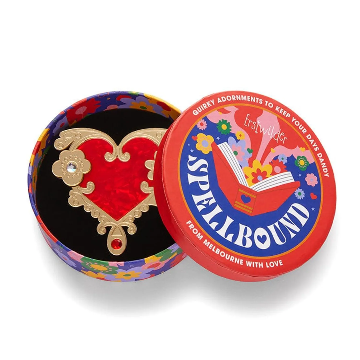 Love Or Narcissism Brooch^Erstwilder Hot