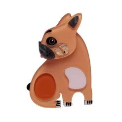 Luce The French Bulldog Brooch^Erstwilder Sale