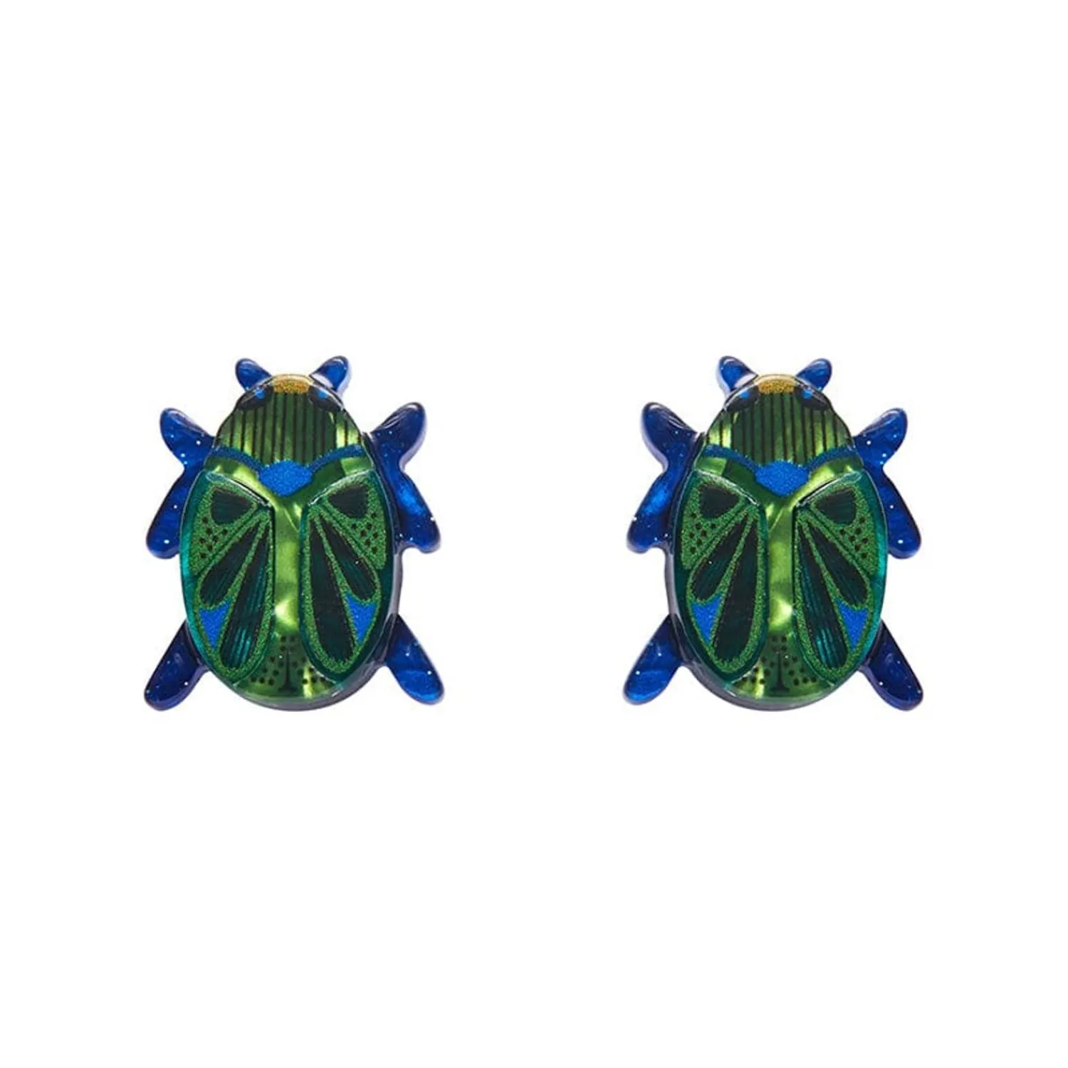 Luck Of The Beetle Earrings^Erstwilder Online