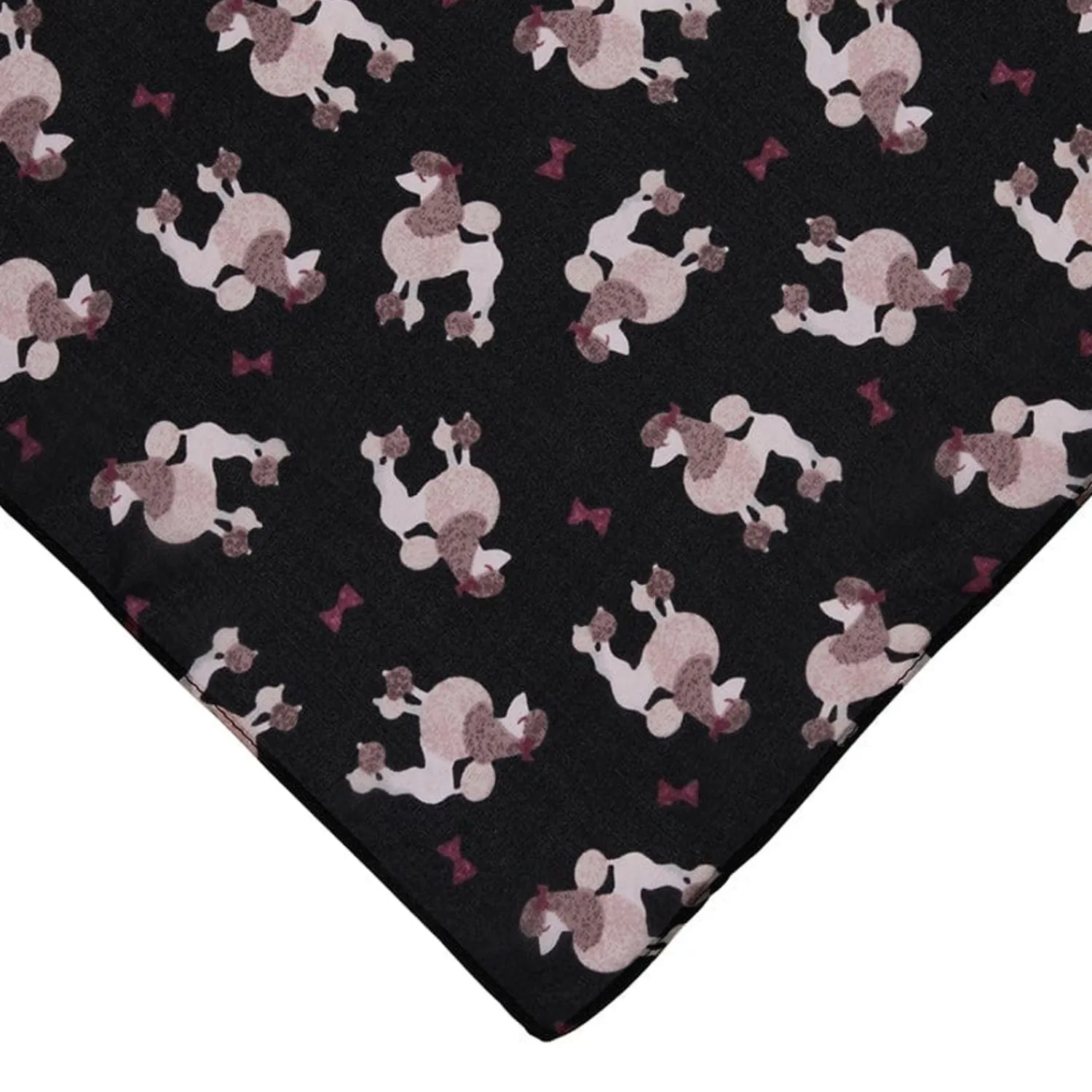 Madame Caniche Head Scarf - Black^Erstwilder Sale