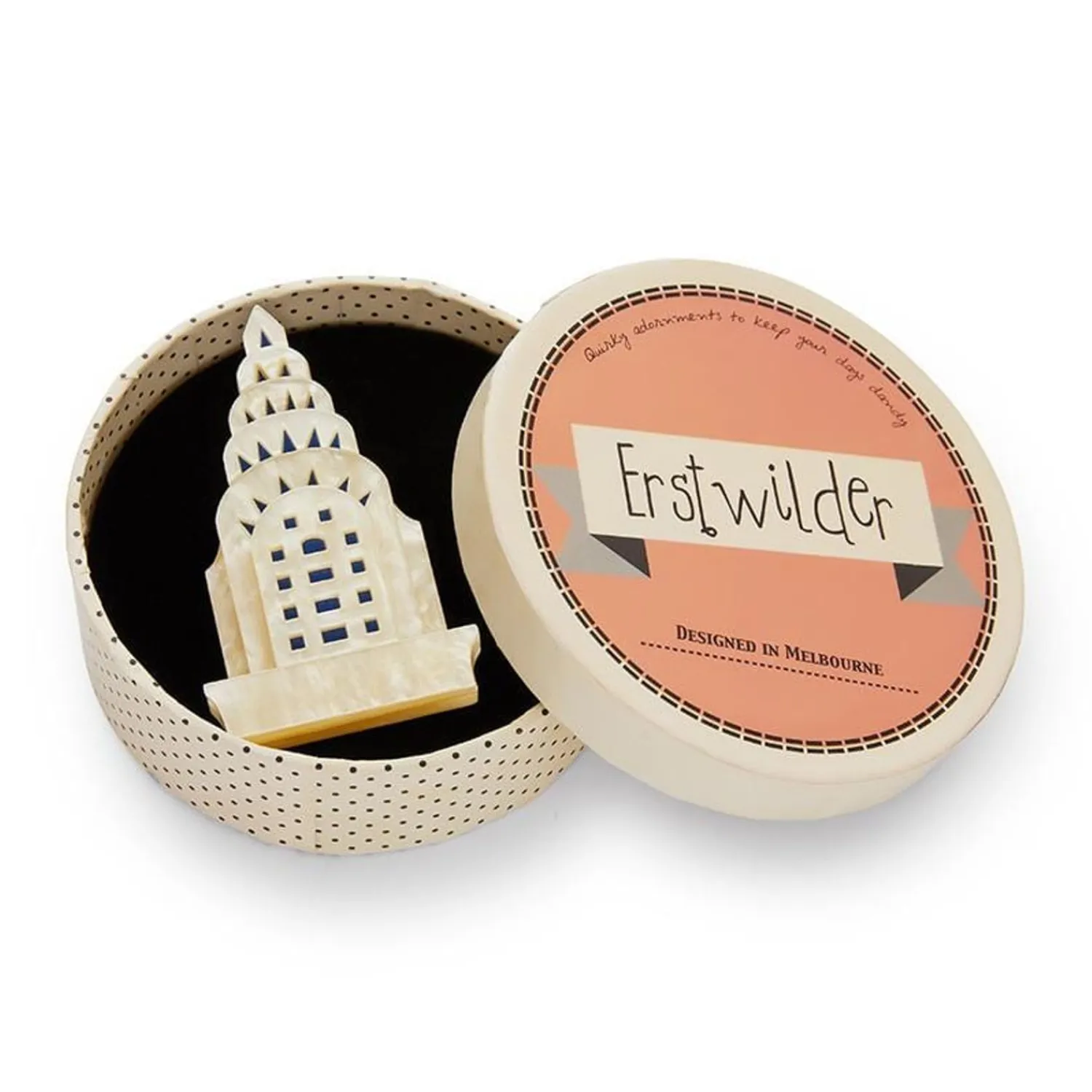 Manhattan Monument Brooch^Erstwilder Sale